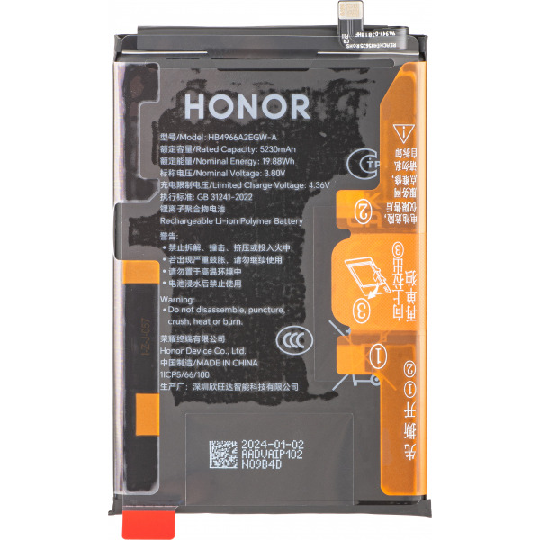 Acumulator Honor 90 Smart, HB4966A2EGW-A, Service Pack 2402AADV