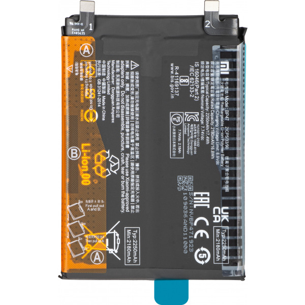 Acumulator Xiaomi Redmi Note 11 Pro+ 5G, BP47, Service Pack 46020000981G