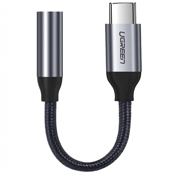 Adaptor Audio USB-C - 3.5mm UGREEN AV142, Gri