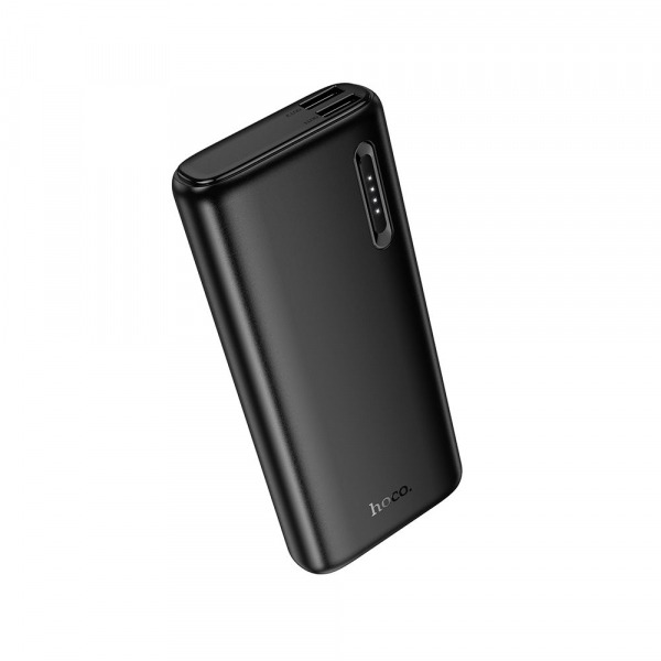 Baterie Externa HOCO J158A, 10000mAh, 10W, 2 x USB-A, Neagra