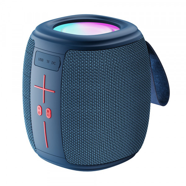 Boxa Portabila Bluetooth Yesido YSW14, 5W, RGB, Albastra