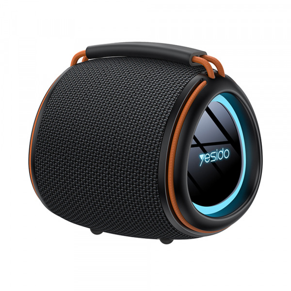 Boxa Portabila Bluetooth Yesido YSW40, 8W, RGB, Neagra
