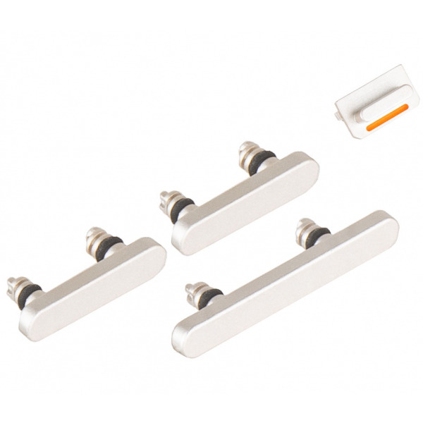 Buton On-Off - Volum - Profil Apple iPhone 12, Argintiu