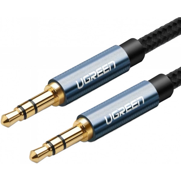 Cablu Audio 3.5mm - 3.5mm UGREEN AV112, 2m, Albastru