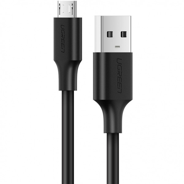 Cablu Date si Incarcare USB-A - microUSB UGREEN US289, 18W, 0.5m, Negru