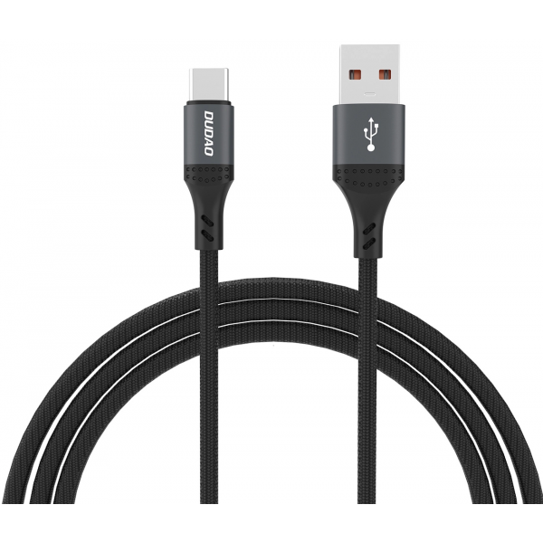 Cablu Date si Incarcare USB-A - USB-C Dudao L3ST, 100W, 1.2m, Negru