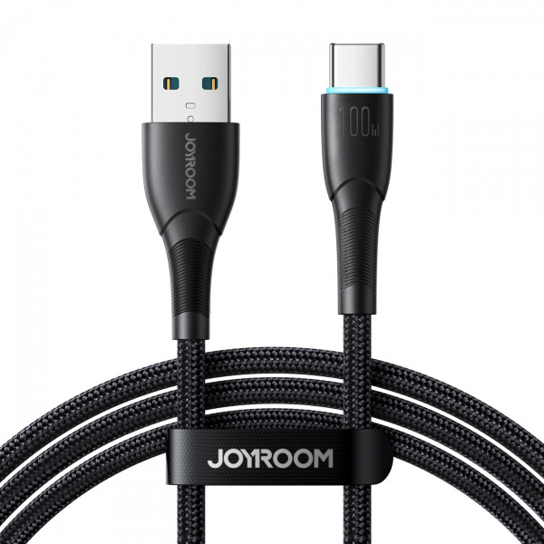 Cablu Date si Incarcare USB-A - USB-C Joyroom S-A32, 100W, 1m, Negru