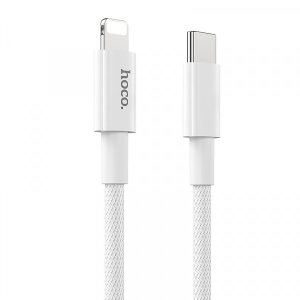 Cablu Date si Incarcare USB-C - Lightning HOCO X56, 20W, 1m, Alb