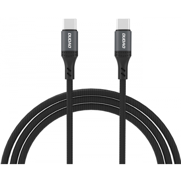 Cablu Date si Incarcare USB-C - USB-C Dudao L3CC, 60W, 1.2m, Negru