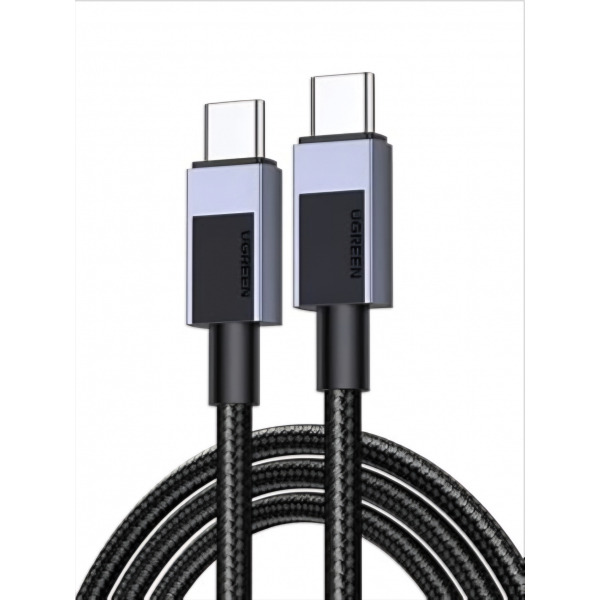 Cablu Date si Incarcare USB-C - USB-C UGREEN L512, 100W, 2m, Gri