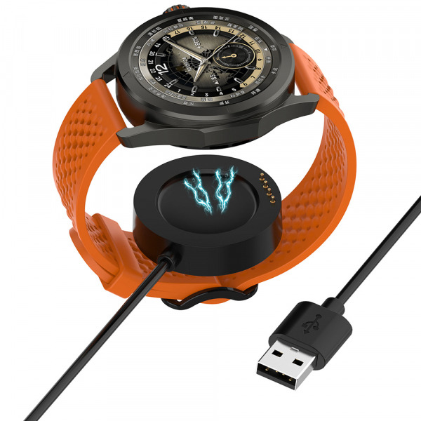 Cablu Incarcare Techsuit TXC9 pentru Xiaomi Watch S4 Sport, USB-A, Negru