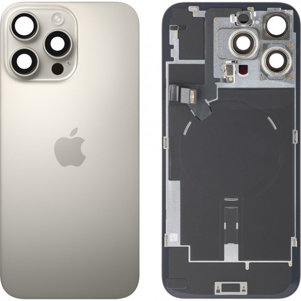 Capac Baterie Apple iPhone 16 Pro Max, Bej (Natural Titanium), Swap Premium