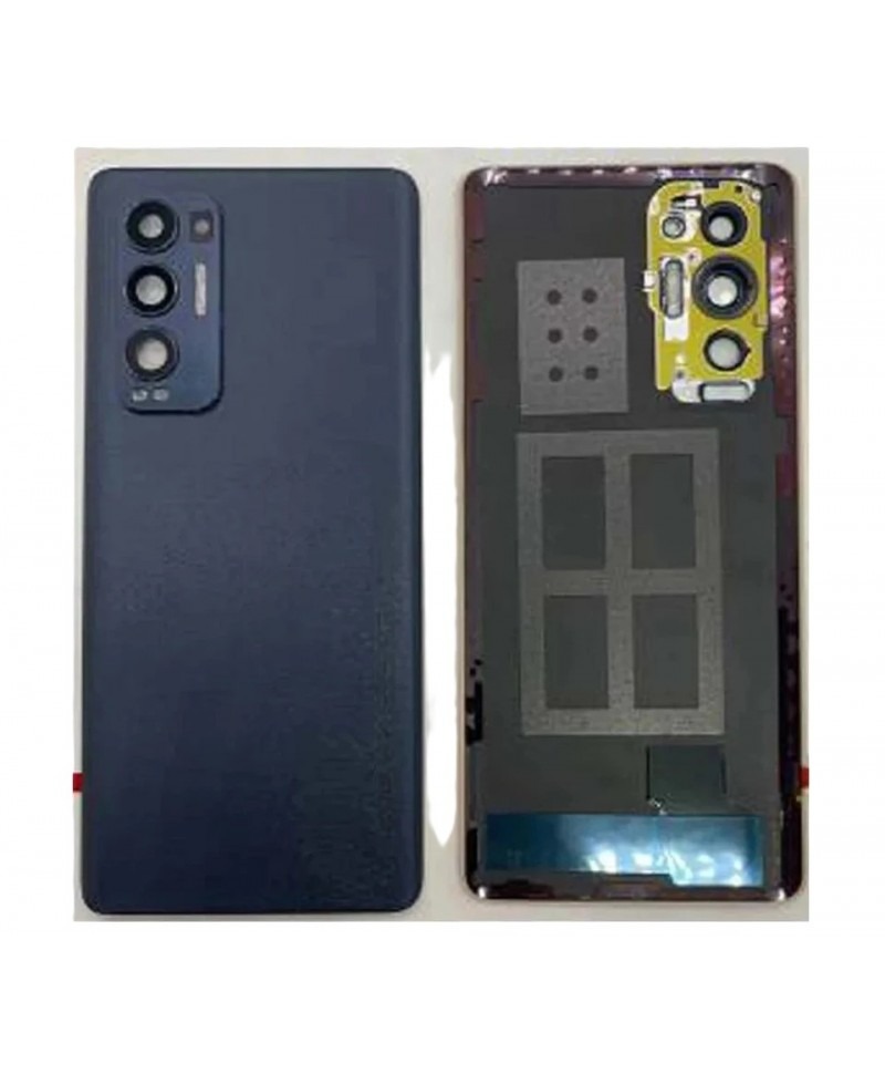 Capac Baterie cu Geam Camera Negru Oppo Find X3 Neo