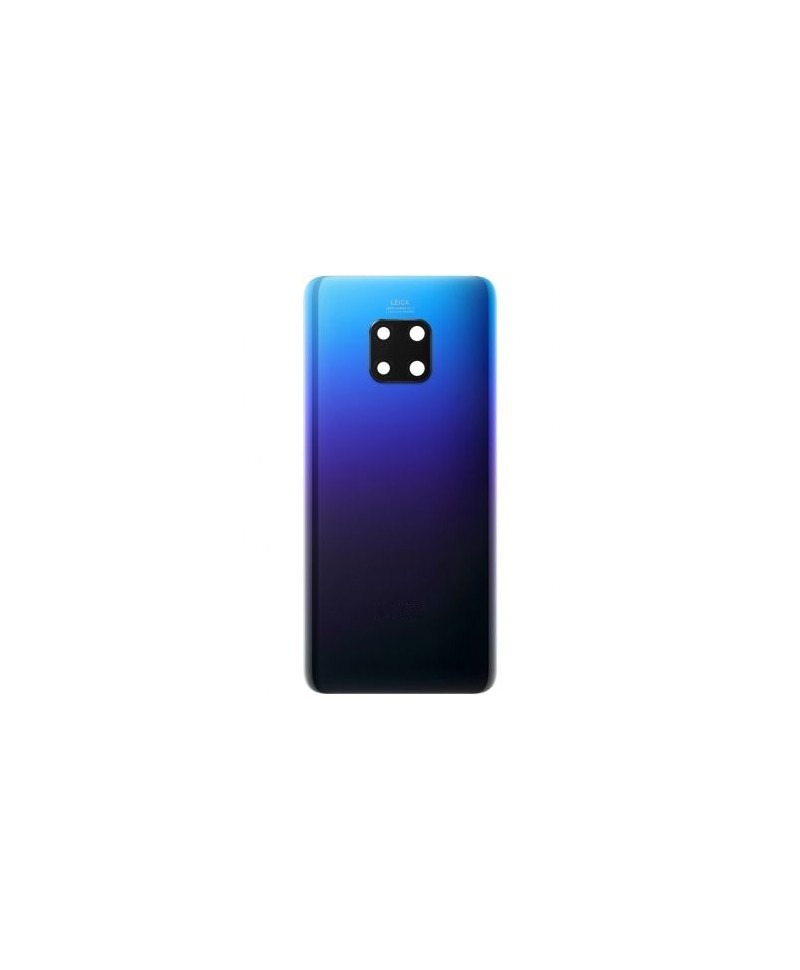 Capac Baterie Huawei Mate 20 Pro Albastru cu geam camera