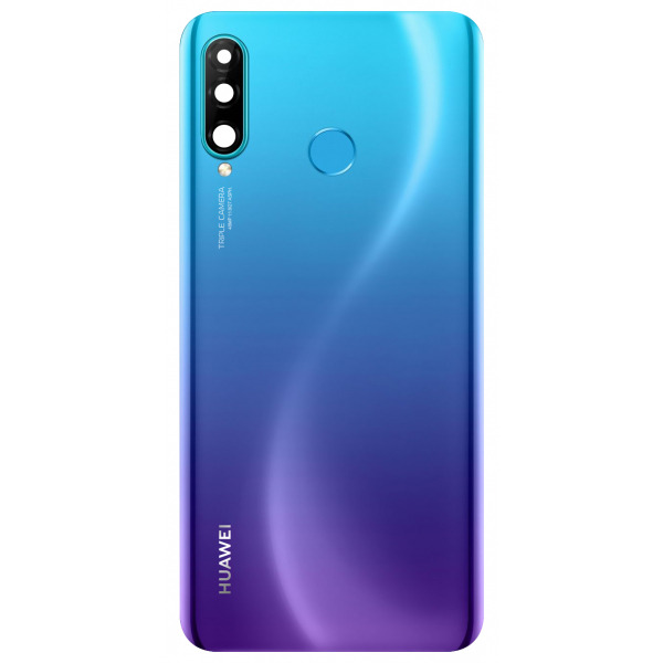 Capac Baterie Huawei P30 lite New Edition / P30 lite, Versiune 48 MP, Bleu, Swap