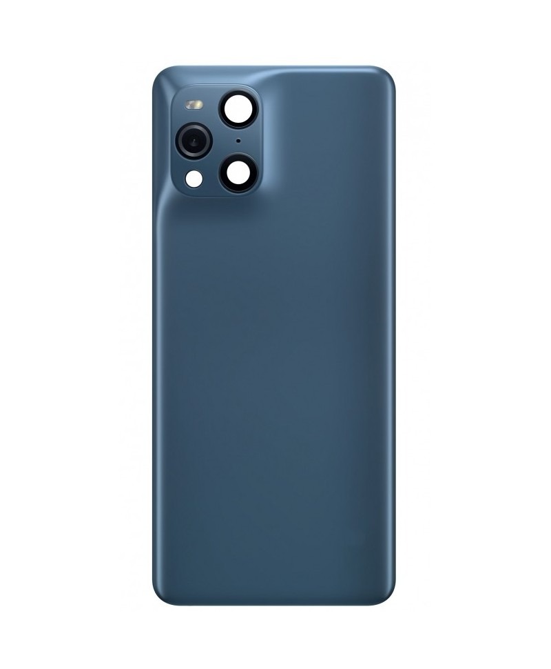 Capac Baterie Oppo Find X3 Pro Cu Geam Camera Albastru