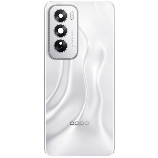 Capac Baterie Oppo Reno12, Argintiu (Astro Silver), Service Pack 621033000316