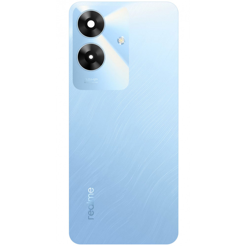 Capac Baterie Realme Note 60, Albastru (Voyage Blue), Service Pack 621033000311