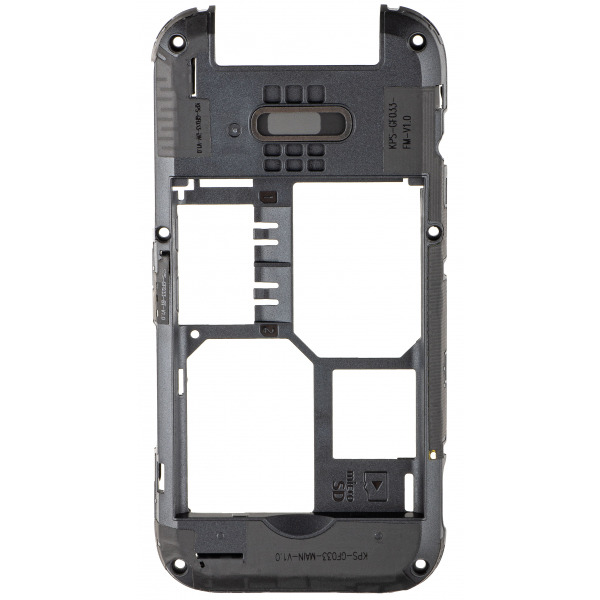 Carcasa Mijloc HMD 2660 Flip, Neagra, Service Pack 5002000470SH0