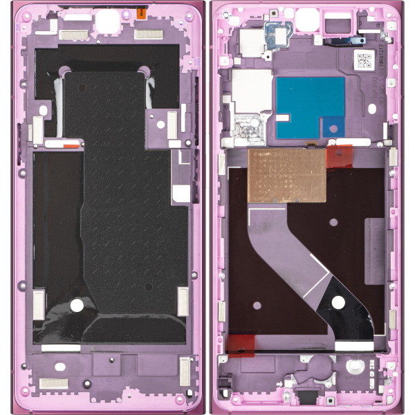 Carcasa Mijloc HMD Skyline, Roz (Neon Pink), Service Pack HQ25201007GX0