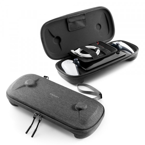 Carcasa Protectie Spigen Klasden pentru Consola Sony Playstation Portal Remote Player, Gri