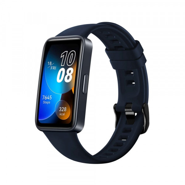 Curea Fixed Silicone pentru Huawei Band 10 / 9 / 8, Albastra