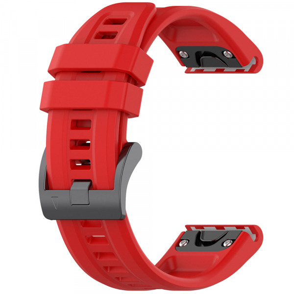 Curea Techsuit W060 pentru Garmin Watch Fenix / Forerunner Series, Rosie