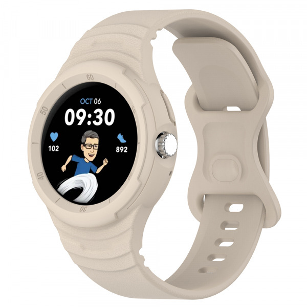 Curea Techsuit W066 pentru Google Pixel Watch 4 41mm / Watch 3 41mm / Watch 2 / Watch, Bej