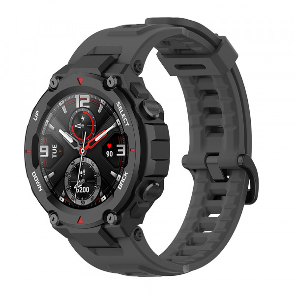 Curea Techsuit W067 pentru Amazfit T-Rex Pro / T-Rex, Gri