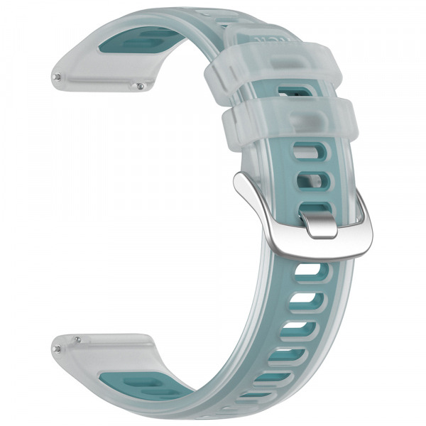 Curea Techsuit W084 pentru Samsung Galaxy Watch / Huawei Watch Series, 20mm, Turcoaz