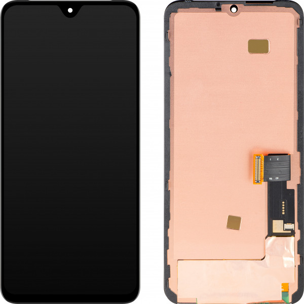 Display cu Touchscreen MP compatibil cu Google Pixel 8, cu Rama, Versiune OLED, Negru
