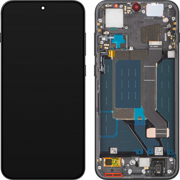Display cu Touchscreen Oppo Find X9, cu Rama, Negru (Space Black), Service Pack 621029000714