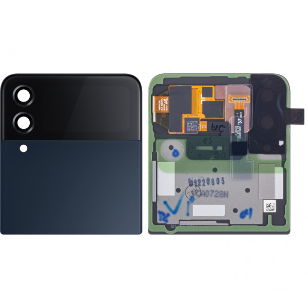 Display cu Touchscreen Samsung Galaxy Z Flip4 F721, Sub Outer, Albastru (Bespoke), Service Pack GH97-27947E