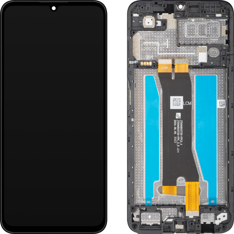 Display cu Touchscreen ZTE Blade A35, cu Rama, Negru, Service Pack 80800519965
