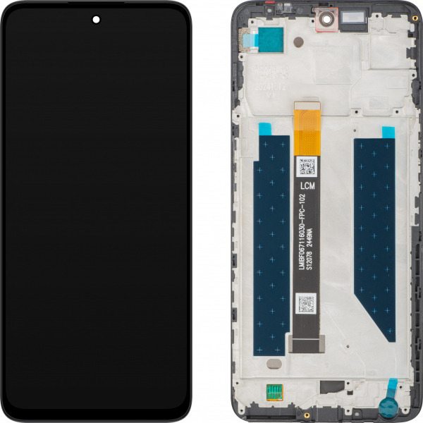 Display cu Touchscreen ZTE nubia Neo 2, cu Rama, Negru, Service Pack 123437401079