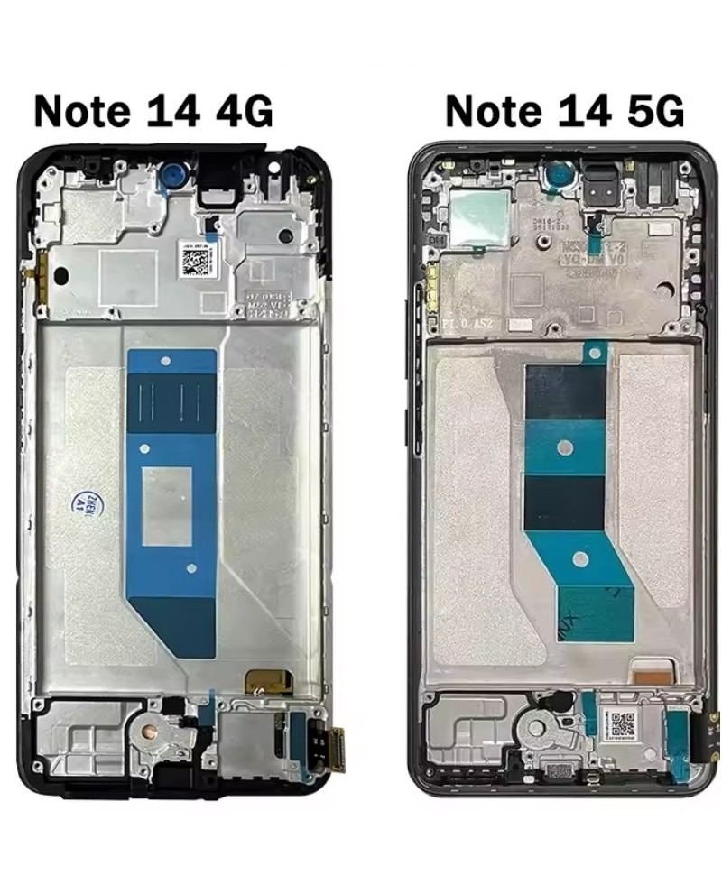 Ecran LCD Display Incell Complet Xiaomi Redmi Note 14 4G Cu Rama, Versiunea Globala