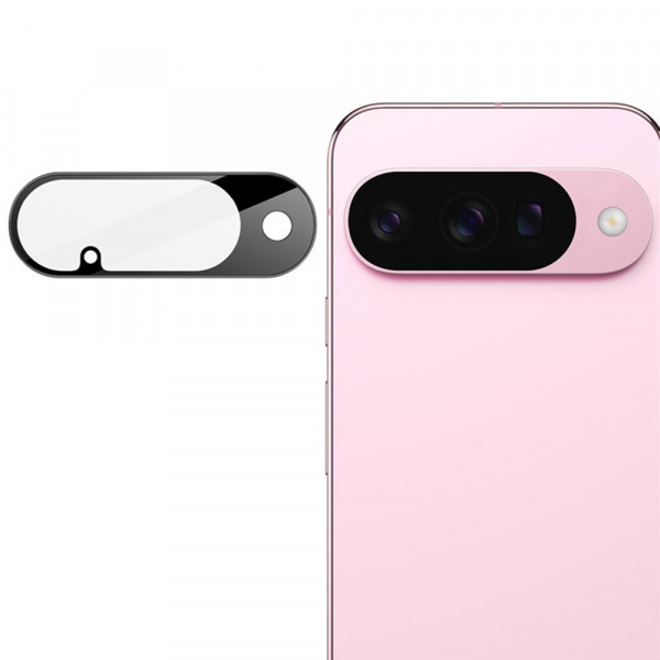 Folie de protectie Camera Spate Techsuit pentru Google Pixel 10, Sticla Securizata, Neagra
