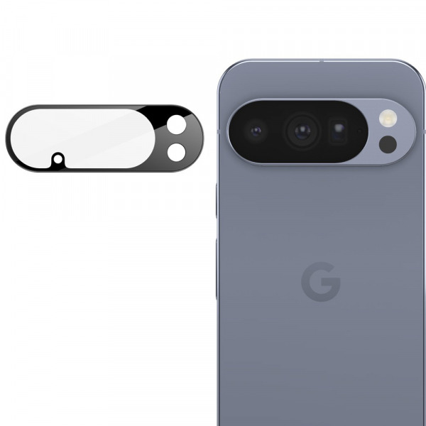 Folie de protectie Camera Spate Techsuit pentru Google Pixel 10 Pro, Sticla Securizata, Neagra
