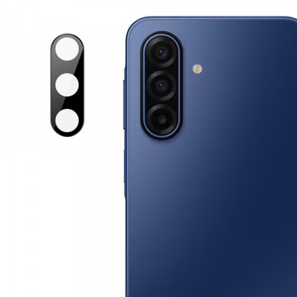 Folie de protectie Camera Spate Techsuit pentru Samsung Galaxy A18 5G A186 / A18 4G A185 / A17 4G A175 / A17 5G A176, Sticla Securizata, Neagra