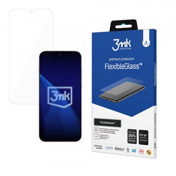 Folie de protectie Ecran 3MK FlexibleGlass pentru OnePlus 15, Sticla Flexibila, Full Glue