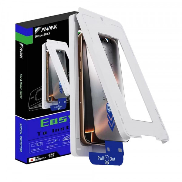 Folie de protectie Ecran Anank 2X Reinforced pentru Apple iPhone 15, Sticla Securizata, Full Glue, 2.5D, Neagra