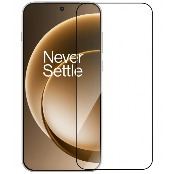 Folie de protectie Ecran Anti Reflection pentru OnePlus 15, Sticla Securizata, Full Glue, Neagra 5431102121
