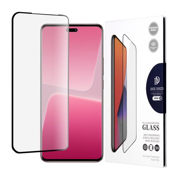 Folie de protectie Ecran DUX DUCIS pentru Xiaomi 13 Lite, Sticla Securizata, Neagra