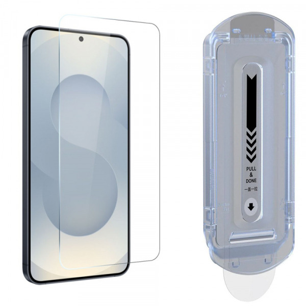 Folie de protectie Ecran Nillkin H+ Pro with Applicator pentru Samsung Galaxy S25 S931, Sticla Securizata, Full Glue
