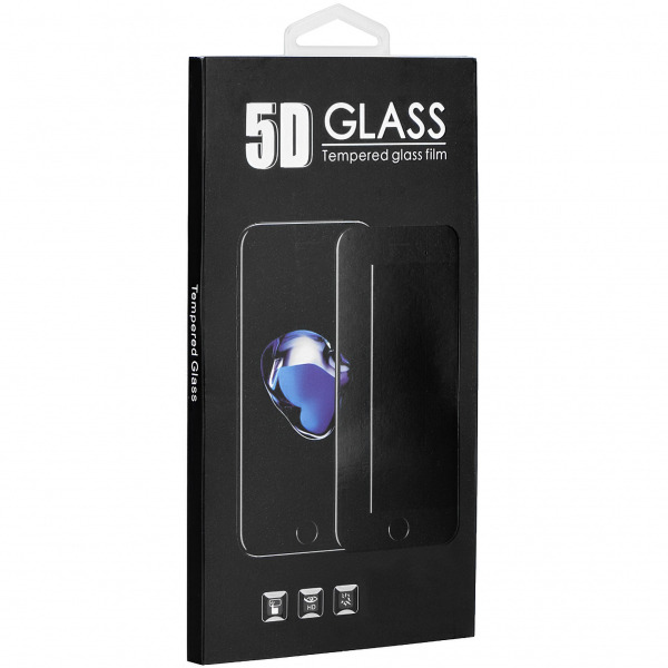 Folie de protectie Ecran OEM pentru Samsung Galaxy A10 A105, Sticla Securizata, Full Glue, Neagra