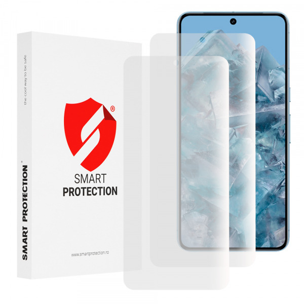 Folie de protectie Ecran Smart Protection Premium Classic pentru Google Pixel 8 Pro, Plastic, Set 2 bucati