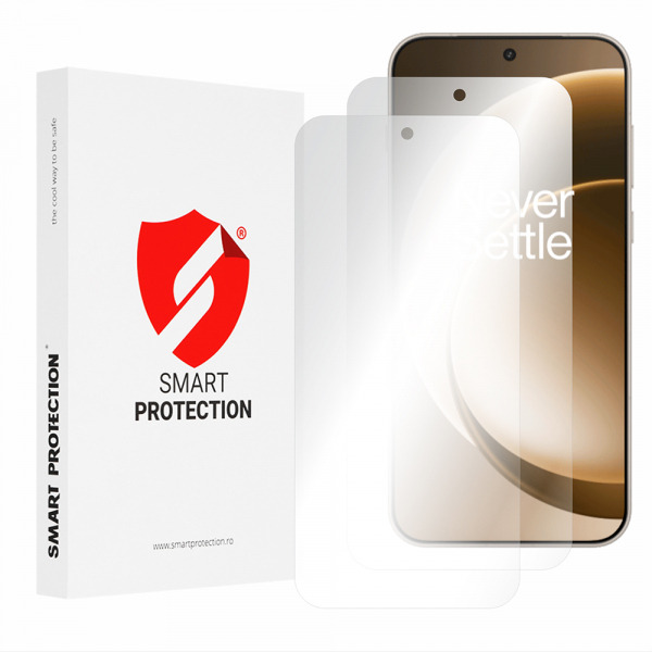 Folie de protectie Ecran Smart Protection Premium Classic pentru OnePlus 15, Plastic, Set 2 bucati