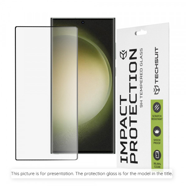 Folie de protectie Ecran Techsuit pentru Realme P4x 4G / P4 Lite 4G, Sticla Securizata, Full Glue, 111D, Neagra