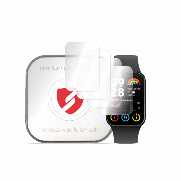 Folie Protectie Smart Protection Premium Classic pentru Xiaomi Smart Band 8 Pro, Set 4 bucati, Plastic