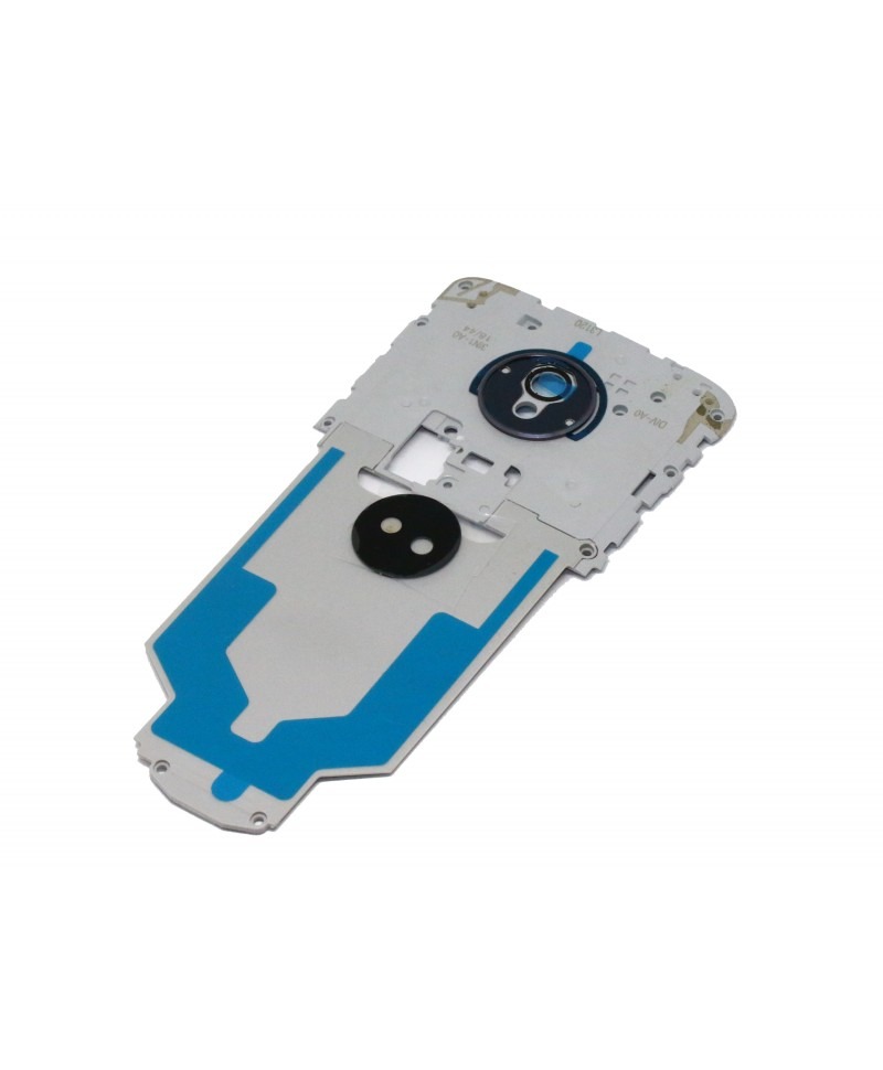 Geam Camera Motorola Moto E5 Cu RAMA Negru